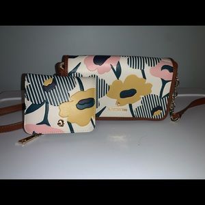 Spartina Crossbody and Matching Wallet